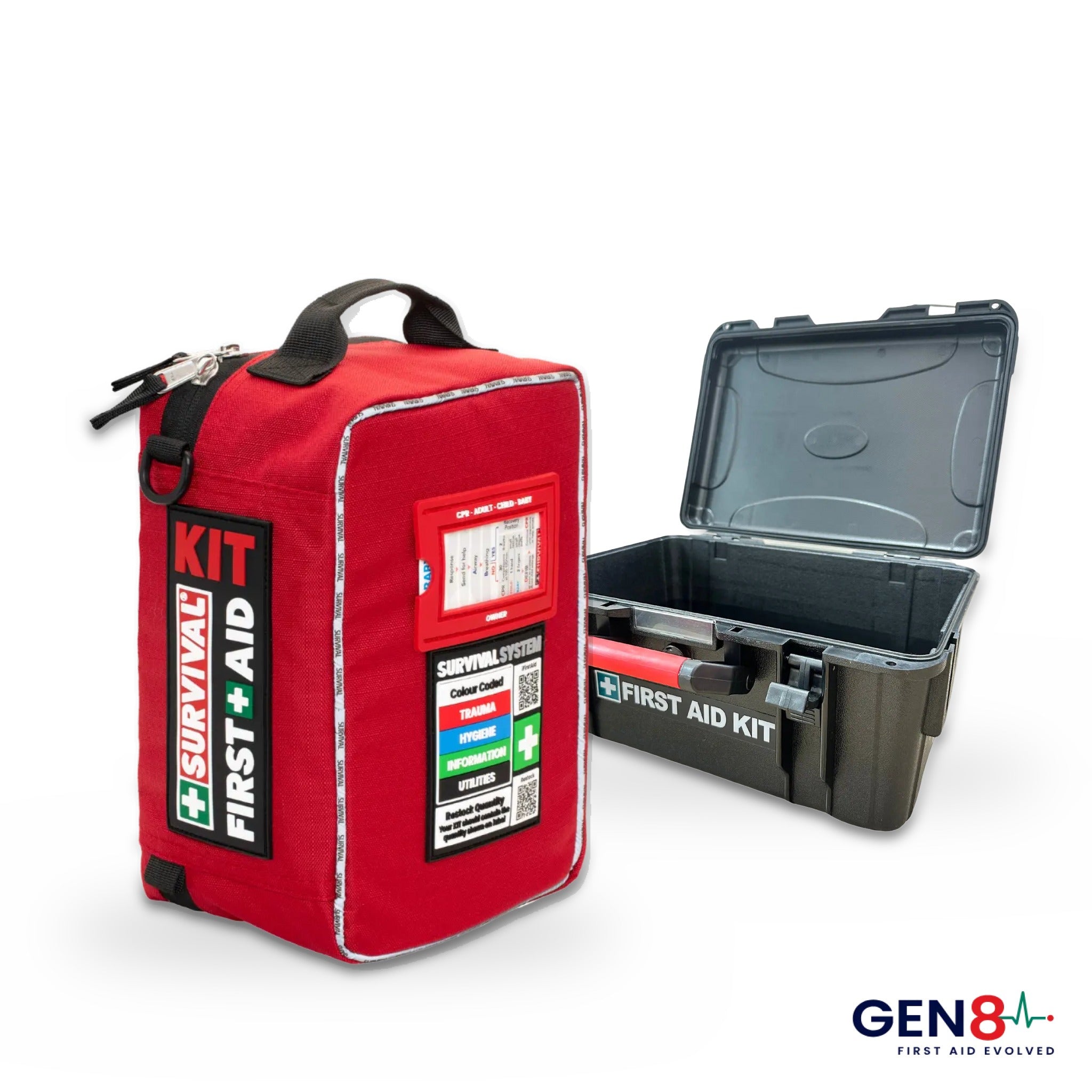 SURVIVAL Boaties First Aid Bundle and protective box
